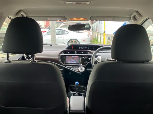 アクア Ｇ　ナビ　バックカメラ　クルーズコントロール　ＴＶ　スマートキー（44枚目）