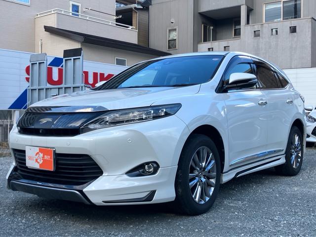 ハリアー プレミアム　アドバンスドパッケージ　モデリスタフルエアロ　ナビ　全方位カメラ　ドラレコ　ハーフレザーシート　パワーシート（3枚目）