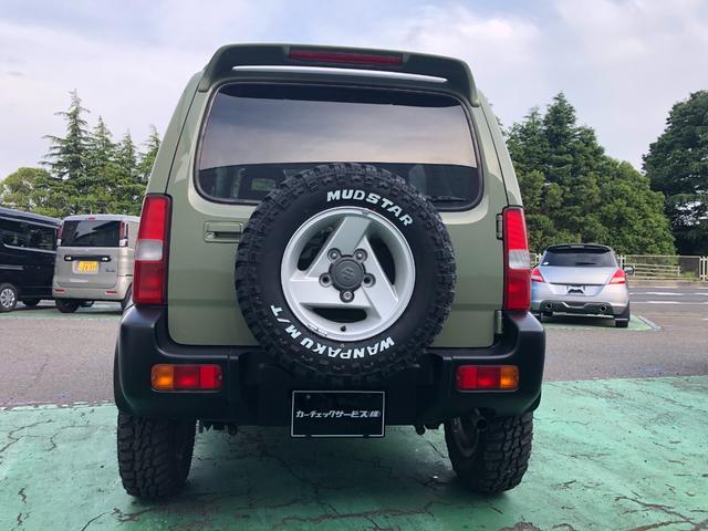 ジムニーシエラ 　ＪＢ４３Ｗ－３型　４ＡＴ　新品タイヤ（ＭＵＤＳＴＡＲ　ＷＡＮＰＡＫＵ　Ｍ／Ｔ　２１５／７５Ｒ１５）　　高低切替パートタイム４ＷＤ　色替（6枚目）