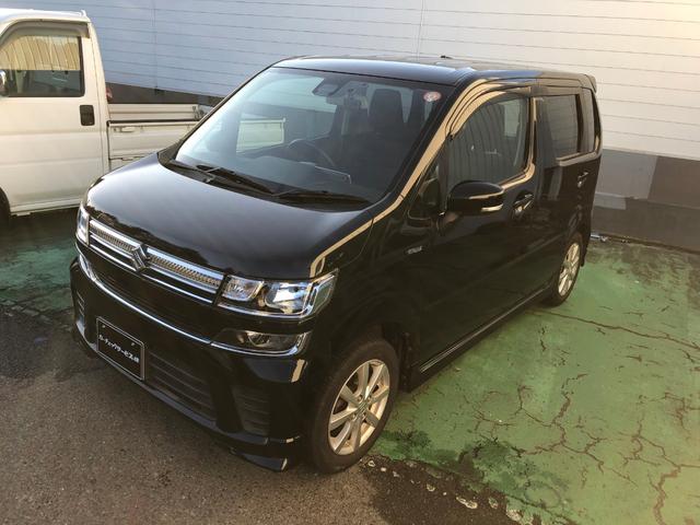 ワゴンR ハイブリッドFZ フルタイム4WD 衝突被害軽減カメラ 純正8インチナビ 純正バックカメラ ビルトインETC 社外ドラレコ 社外リモコンエンジンスターター(2枚目)