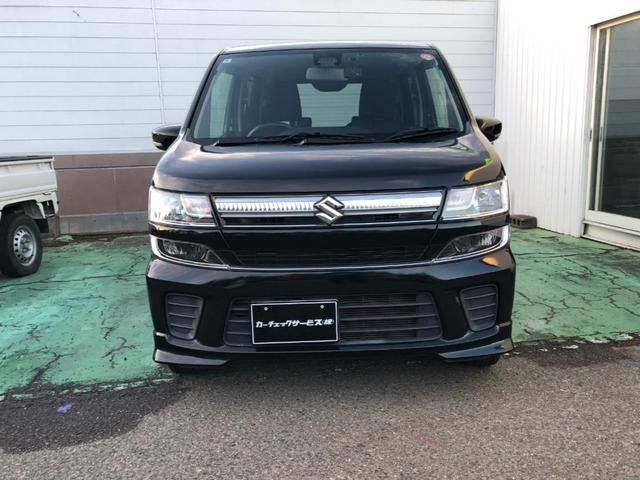 ワゴンR ハイブリッドFZ フルタイム4WD 衝突被害軽減カメラ 純正8インチナビ 純正バックカメラ ビルトインETC 社外ドラレコ 社外リモコンエンジンスターター(3枚目)