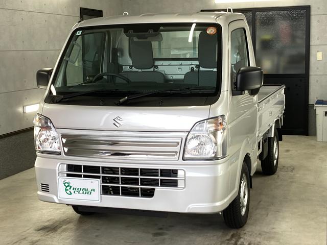 キャリイトラック ＫＣエアコン・パワステ農繁仕様　パートタイム４ＷＤ　キーレスエントリー　パワーウィンドー　リーフスプリング４枚　禁煙車　アイドルストップ　Ｗエアバッグ　オートライト　ＡＣ　ＰＳ　ＡＢＳ（2枚目）