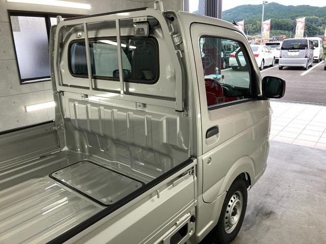 キャリイトラック ＫＣエアコン・パワステ農繁仕様　パートタイム４ＷＤ　キーレスエントリー　パワーウィンドー　リーフスプリング４枚　禁煙車　アイドルストップ　Ｗエアバッグ　オートライト　ＡＣ　ＰＳ　ＡＢＳ（7枚目）
