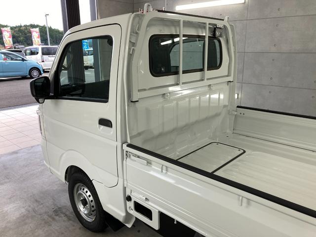 キャリイトラック ＫＣエアコン・パワステ農繁仕様　パートタイム４ＷＤ　リーフスプリング４枚　キーレスエントリー　禁煙車　パワーウィンドー　アイドルストップ　Ｗエアバッグ　ＡＣ　ＰＳ　ＡＢＳ（11枚目）