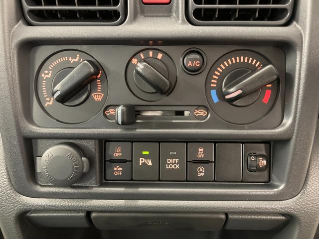 キャリイトラック ＫＣエアコン・パワステ農繁仕様　パートタイム４ＷＤ　リーフスプリング４枚　キーレスエントリー　禁煙車　パワーウィンドー　アイドルストップ　Ｗエアバッグ　ＡＣ　ＰＳ　ＡＢＳ（20枚目）