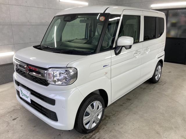 スペーシア ハイブリッドX 純正9インチTVナビ 左右オートスライドドア 360度カメラ LKAS スマートキー LED BT接続 禁煙 電格ミラー シートヒーター フルオートエアコン 衝突安全ボディ オートライト ベンチシート(12枚目)