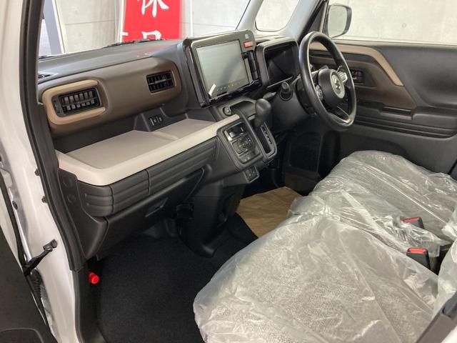 スペーシア ハイブリッドX 純正9インチTVナビ 左右オートスライドドア 360度カメラ LKAS スマートキー LED BT接続 禁煙 電格ミラー シートヒーター フルオートエアコン 衝突安全ボディ オートライト ベンチシート(22枚目)