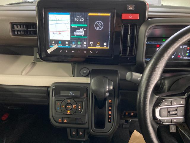 スペーシア ハイブリッドX 純正9インチTVナビ 左右オートスライドドア 360度カメラ LKAS スマートキー LED BT接続 禁煙 電格ミラー シートヒーター フルオートエアコン 衝突安全ボディ オートライト ベンチシート(23枚目)