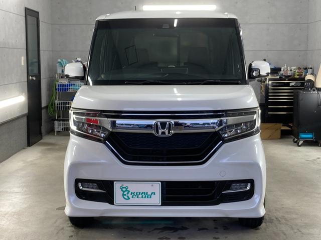 N-BOXカスタム G・EXホンダセンシング ナビTV Bluetooth バックカメラ ETC DVD フルセグ 両側スライド片側電動ドア レーンアシスト 衝突被害軽減装置 オートハイビーム LEDヘッドランプ オートクルーズ WSRS ABS(3枚目)