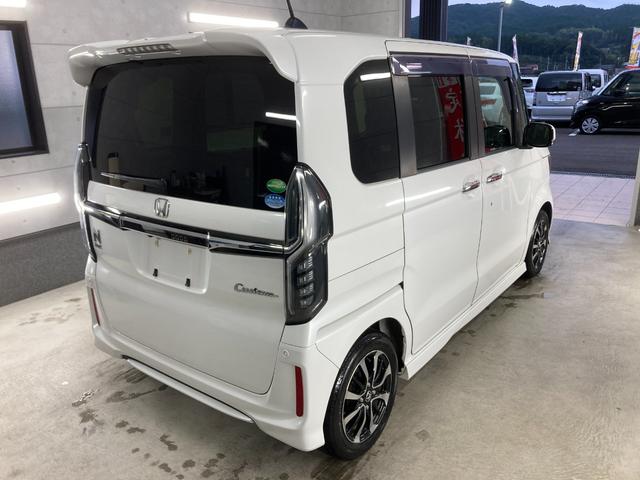 N-BOXカスタム G・EXホンダセンシング ナビTV Bluetooth バックカメラ ETC DVD フルセグ 両側スライド片側電動ドア レーンアシスト 衝突被害軽減装置 オートハイビーム LEDヘッドランプ オートクルーズ WSRS ABS(6枚目)