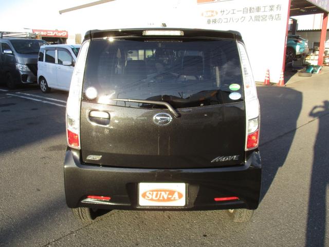 ムーヴ カスタム　ＲＳ　カロッツェリアナビ　地デジ　プッシュスタート　ＨＩＤライト　ＭＯＭＯステアリング　インタークーラーターボ（6枚目）