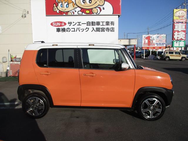 ハスラー Ｘ　純正ナビ　バックカメラ　ＥＴＣ　レーダーブレーキサポート　スマートキー　柿本マフラー（4枚目）