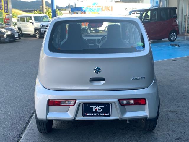 アルト F 5AGS CD ラジオ 前席パワーウィンドウ キーレス エアコン パワステ 運転席助手席エアバック 衝突安全ボディ(11枚目)