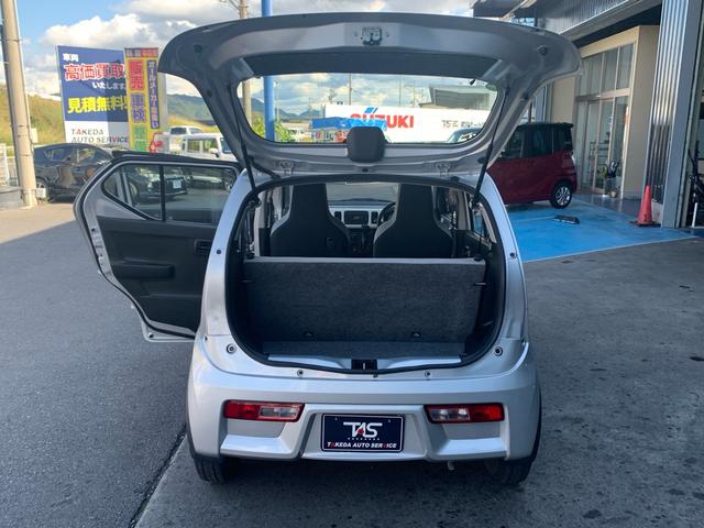 アルト F 5AGS CD ラジオ 前席パワーウィンドウ キーレス エアコン パワステ 運転席助手席エアバック 衝突安全ボディ(37枚目)