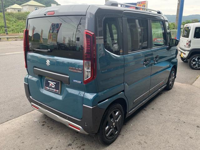 スペーシアギア ハイブリッドXZ 届出済未使用車 両側電動スライドドア デュアルブレーキサポート 運転席助手席シートヒーター ハンドルヒーター オートクルーズ プッシュスタート スマートキー ヘッドアップディスプレイ(14枚目)