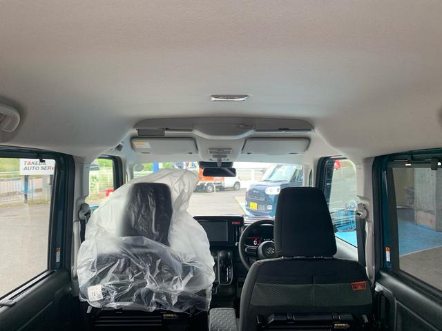 スペーシアギア ハイブリッドXZ 届出済未使用車 両側電動スライドドア デュアルブレーキサポート 運転席助手席シートヒーター ハンドルヒーター オートクルーズ プッシュスタート スマートキー ヘッドアップディスプレイ(44枚目)