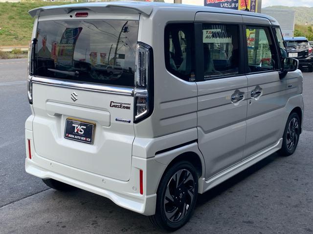 スペーシアカスタム ハイブリッドXS 届出済未使用車 両側電動スライドドア 運転席助手席シートヒーター ハンドルヒーター 電動パーキング LEDヘッドライト プッシュスタート スマートキー オートクルーズ アイドリングストップ(15枚目)