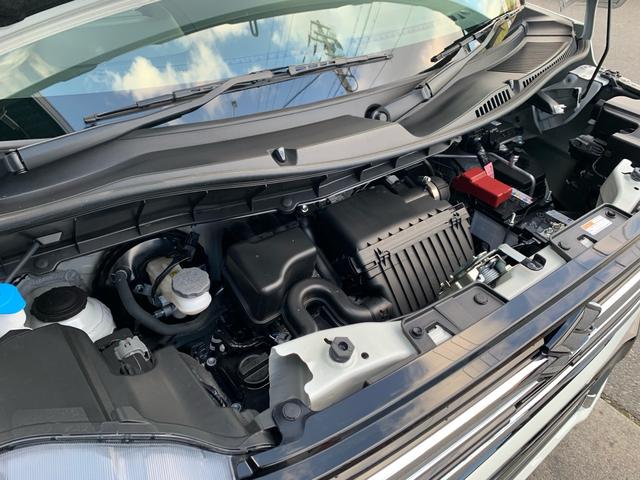 スペーシアカスタム ハイブリッドXS 届出済未使用車 両側電動スライドドア 運転席助手席シートヒーター ハンドルヒーター 電動パーキング LEDヘッドライト プッシュスタート スマートキー オートクルーズ アイドリングストップ(50枚目)