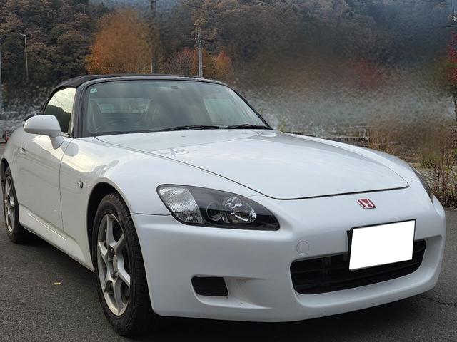 S2000 ベースグレード パワステ/オープンカー/6速ミッション車/社外マフラー/レザーシート/CDプレーヤー/車検あり(6枚目)