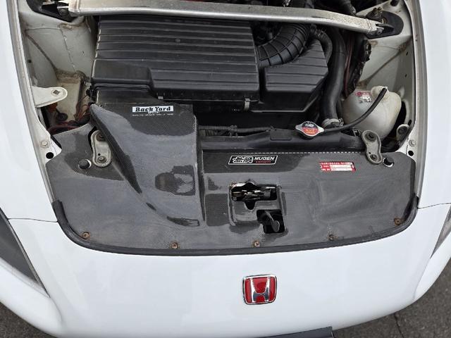 S2000 ベースグレード パワステ/オープンカー/6速ミッション車/社外マフラー/レザーシート/CDプレーヤー/車検あり(17枚目)