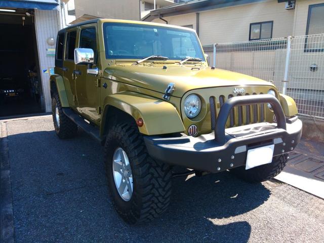 ジープ ラングラーアンリミテッド クライスラー ジープ サハラ ４ｗｄ 正規輸入車 リフトアップ 社外マフラー カスタム車両 ｈｄｄナビ 地デジｔｖ ｅｔｃ レザー調シートカバー 保証書 取扱説明書 埼玉県 サハラ ４ｗｄ 正規輸入車 リフトアップ 社外マフラー