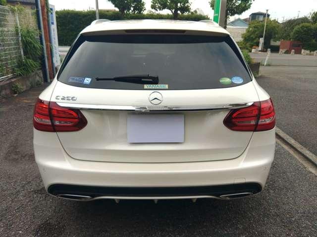 Ｃクラスステーションワゴン Ｃ２５０　ステーションワゴン　スポーツ　赤本革シート　シートヒーター　パワーシート　クルーズコントロール　パーキングアシスト　障害物センサー　衝突被害軽減ブレーキ　過給器設定モデル　ＥＴＣ（5枚目）