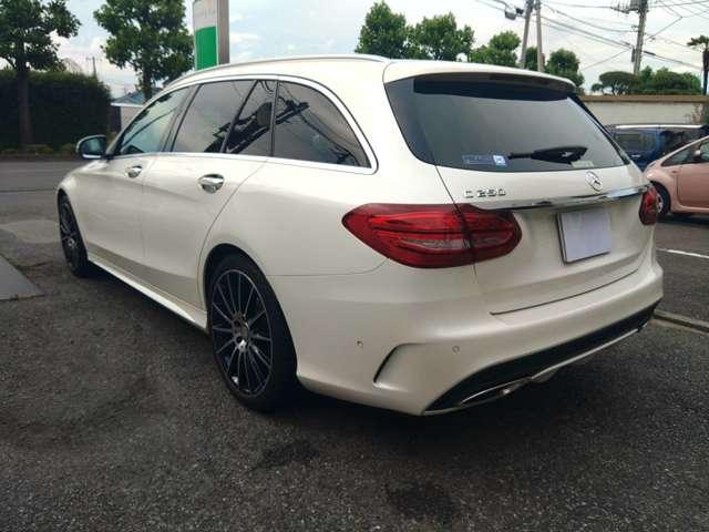 Ｃクラスステーションワゴン Ｃ２５０　ステーションワゴン　スポーツ　赤本革シート　シートヒーター　パワーシート　クルーズコントロール　パーキングアシスト　障害物センサー　衝突被害軽減ブレーキ　過給器設定モデル　ＥＴＣ（7枚目）