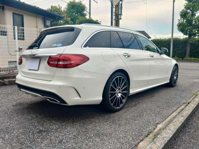Ｃクラスステーションワゴン Ｃ２５０　ステーションワゴン　スポーツ　赤本革シート　シートヒーター　パワーシート　クルーズコントロール　パーキングアシスト　障害物センサー　衝突被害軽減ブレーキ　過給器設定モデル　ＥＴＣ（8枚目）