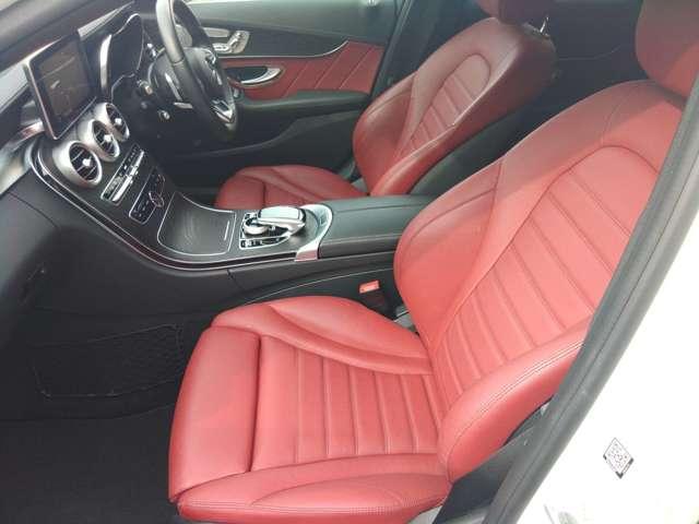 Ｃクラスステーションワゴン Ｃ２５０　ステーションワゴン　スポーツ　赤本革シート　シートヒーター　パワーシート　クルーズコントロール　パーキングアシスト　障害物センサー　衝突被害軽減ブレーキ　過給器設定モデル　ＥＴＣ（13枚目）