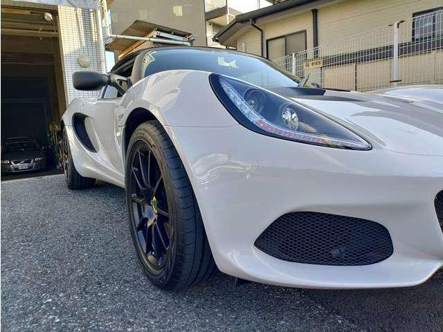 エリーゼ エリーゼスポーツ　２４０　ファイナルエディション　ブラックアルカンターラシート　ブラックアルカンターラハンドル　ブラック鍛造ホイール　エリーゼグレー　ＥＴＣ　社外オーディオ　キーレス　保証書　取説　ガレージ保管（7枚目）