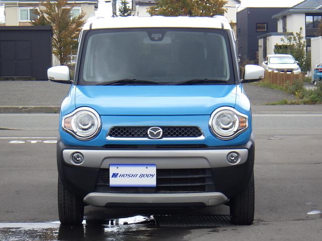 フレアクロスオーバー ＸＴ　エアＢ　ＡＵＴＯエアコン　ＰＷ　スマートキープッシュスタート　横滑り防止機能　シートヒーター　４ＷＤ　ＡＢＳ　キーレス　衝突安全ボディ　アイドリングＳ　ＲＢＳ（2枚目）