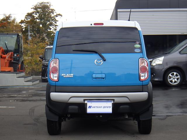 フレアクロスオーバー ＸＴ　エアＢ　ＡＵＴＯエアコン　ＰＷ　スマートキープッシュスタート　横滑り防止機能　シートヒーター　４ＷＤ　ＡＢＳ　キーレス　衝突安全ボディ　アイドリングＳ　ＲＢＳ（6枚目）