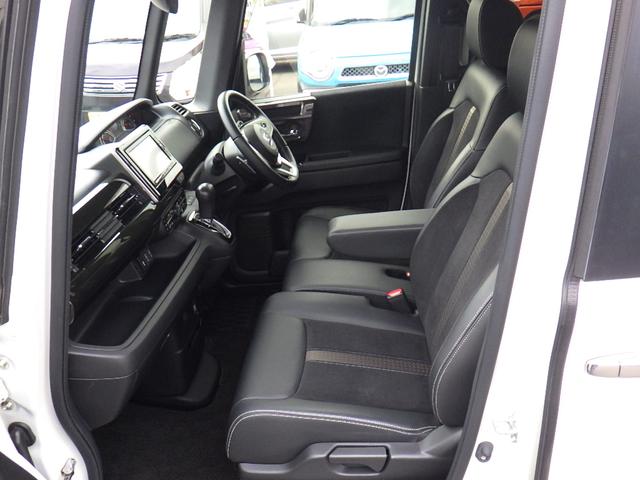 N-BOXカスタム G・Lターボホンダセンシング LKAS サイドカーテンエアバック Bモニター LEDライト VSA キーレスエントリー スマキー フルオートエアコン パワステ 前席シートヒーター フルフラット 4WD車 サイドカメラ ETC(24枚目)