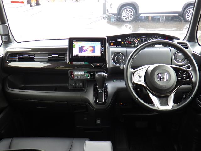 N-BOXカスタム G・Lターボホンダセンシング LKAS サイドカーテンエアバック Bモニター LEDライト VSA キーレスエントリー スマキー フルオートエアコン パワステ 前席シートヒーター フルフラット 4WD車 サイドカメラ ETC(30枚目)