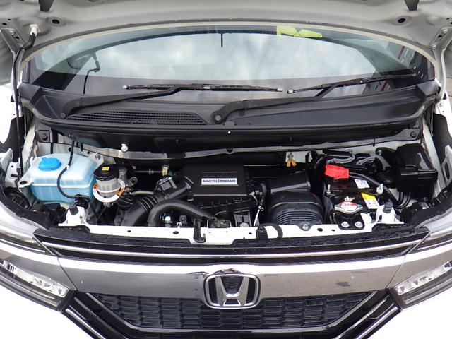 N-BOXカスタム G・Lターボホンダセンシング LKAS サイドカーテンエアバック Bモニター LEDライト VSA キーレスエントリー スマキー フルオートエアコン パワステ 前席シートヒーター フルフラット 4WD車 サイドカメラ ETC(57枚目)