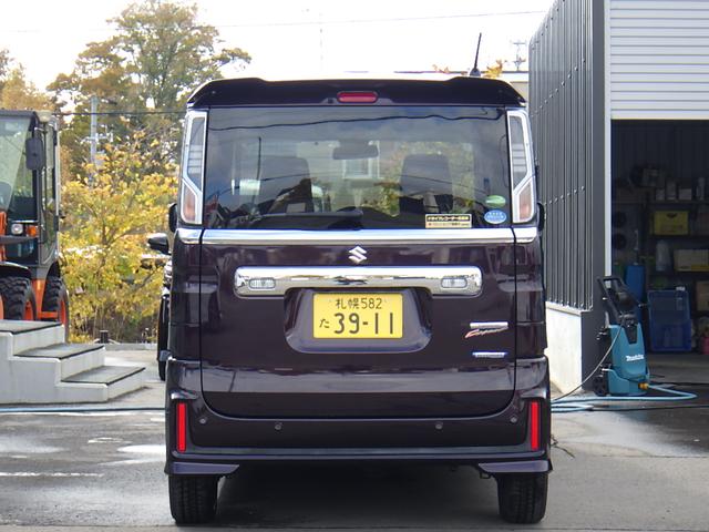 スペーシアカスタム ハイブリッドＸＳ　４ＷＤ車　スマキー　ソナー　キーレスエントリー　アイドルストップ　オートハイビーム　シートＨ　フルフラットシート　ＬＥＤヘッドライト　衝撃安全ボディー　オートライト　オートエアコン　ベンチシート　ＰＳ（6枚目）