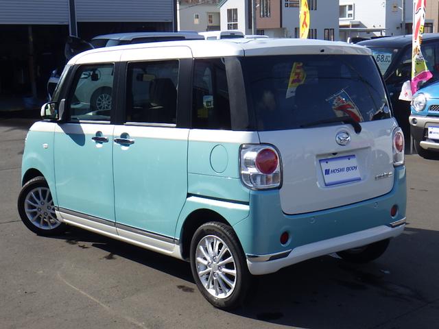 ムーヴキャンバス Ｘメイクアップ　ＳＡＩＩ　横滑り防止　リモコンキー　寒冷地仕様　オートエアコン　４ＷＤ　スマートキー　アイドリングストップ　オートライト　ベンチシート　軽減ブレーキ（8枚目）