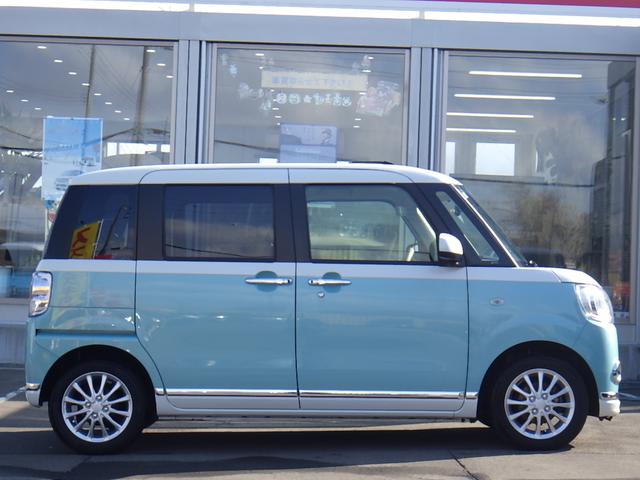 ムーヴキャンバス Ｘメイクアップ　ＳＡＩＩ　横滑り防止　リモコンキー　寒冷地仕様　オートエアコン　４ＷＤ　スマートキー　アイドリングストップ　オートライト　ベンチシート　軽減ブレーキ（9枚目）