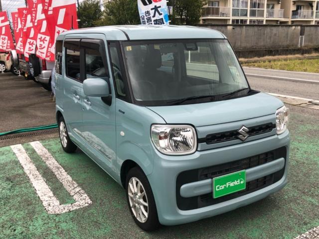 スペーシア ハイブリッドＧ　地デジＴＶ・ナビＤＶＤ／ＣＤ　スズキセーフティサポート　両側スライドドア　Ｓキー・Ｐスターター　ＥＴＣ車載器　電格ミラ（9枚目）