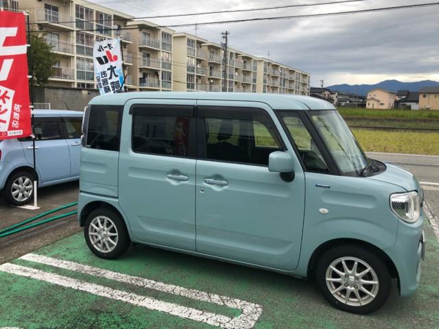 スペーシア ハイブリッドＧ　地デジＴＶ・ナビＤＶＤ／ＣＤ　スズキセーフティサポート　両側スライドドア　Ｓキー・Ｐスターター　ＥＴＣ車載器　電格ミラ（10枚目）