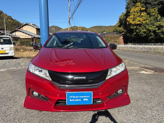 グレイス ハイブリッドEX LED ETC シートヒーター 合皮シート Bluetooth バックカメラ フォグランプ ナビ 無限フルエアロ オートクルーズ 安全ブレーキ オールシーズンタイヤ アルミホイール 前後ソナー(2枚目)