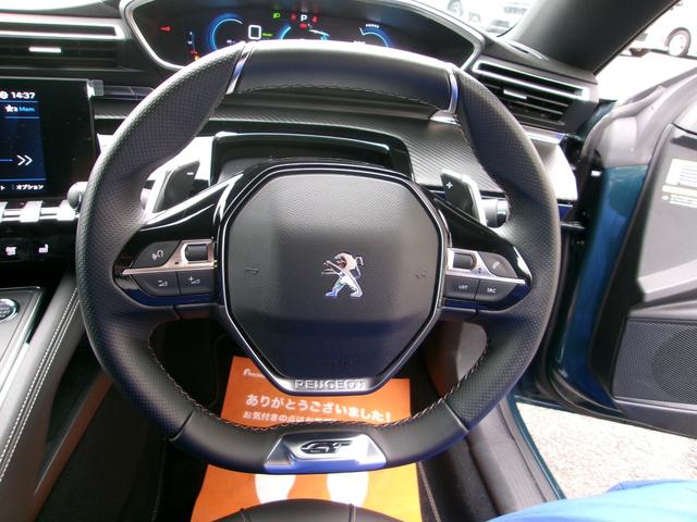 ５０８ ＧＴハイブリッド　ＭＴモード付・ＦＯＣＡＬ・左右シートヒーター・パワーシート・３６０℃カメラ・バックカメラ・前後ドライブレコーダー・ＡｐｐｌｅＣａｒＰｌａｙ・Ｂｌｕｅｔｏｏｔｈ・ワイヤレス充電器・ナビ・フルセグ・ＥＳＣ（18枚目）