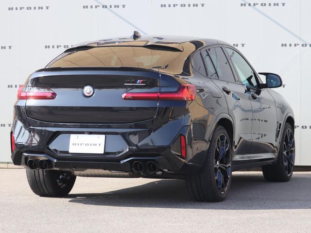 X4 M コンペティション S58B30Aツインターボ LCIモデル カーボンパッケージ サキールオレンジメリノレザー グロスレッドブレーキキャリパー Vスポーク765Mアルミ(グロスブラックペイント) 第三者機関検査済み(3枚目)