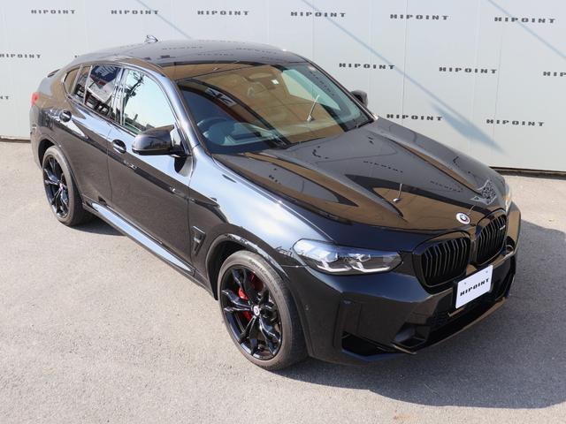 X4 M コンペティション S58B30Aツインターボ LCIモデル カーボンパッケージ サキールオレンジメリノレザー グロスレッドブレーキキャリパー Vスポーク765Mアルミ(グロスブラックペイント) 第三者機関検査済み(9枚目)