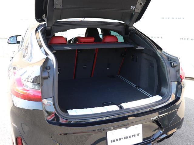 X4 M コンペティション S58B30Aツインターボ LCIモデル カーボンパッケージ サキールオレンジメリノレザー グロスレッドブレーキキャリパー Vスポーク765Mアルミ(グロスブラックペイント) 第三者機関検査済み(76枚目)