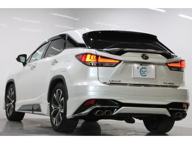 ＲＸ ＲＸ４５０ｈ　バージョンＬ　禁煙車／ベージュレザーシート（ヒーター付）／サンルーフ／モデリスタエアロ／Ｐバックドア／マークレビンソン／純正ＳＤナビ／フルセグＴＶ／全方位カメラ／ＵＳＢ接続可／デジタルインナーミラー／後席電動格納（4枚目）