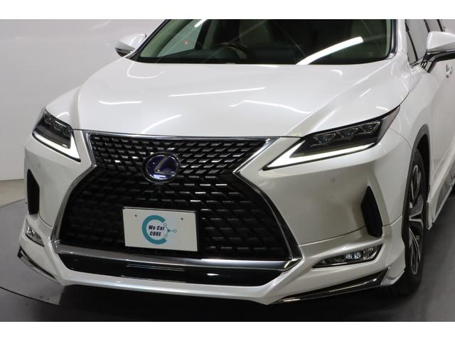 ＲＸ ＲＸ４５０ｈ　バージョンＬ　禁煙車／ベージュレザーシート（ヒーター付）／サンルーフ／モデリスタエアロ／Ｐバックドア／マークレビンソン／純正ＳＤナビ／フルセグＴＶ／全方位カメラ／ＵＳＢ接続可／デジタルインナーミラー／後席電動格納（18枚目）