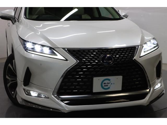 ＲＸ ＲＸ４５０ｈ　バージョンＬ　禁煙車／ベージュレザーシート（ヒーター付）／サンルーフ／モデリスタエアロ／Ｐバックドア／マークレビンソン／純正ＳＤナビ／フルセグＴＶ／全方位カメラ／ＵＳＢ接続可／デジタルインナーミラー／後席電動格納（23枚目）