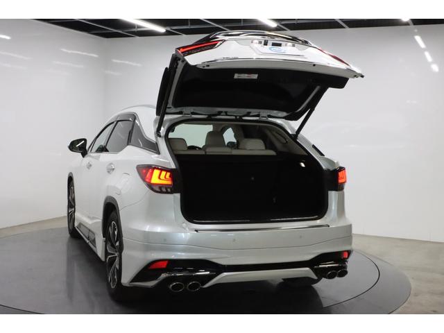 ＲＸ ＲＸ４５０ｈ　バージョンＬ　禁煙車／ベージュレザーシート（ヒーター付）／サンルーフ／モデリスタエアロ／Ｐバックドア／マークレビンソン／純正ＳＤナビ／フルセグＴＶ／全方位カメラ／ＵＳＢ接続可／デジタルインナーミラー／後席電動格納（37枚目）