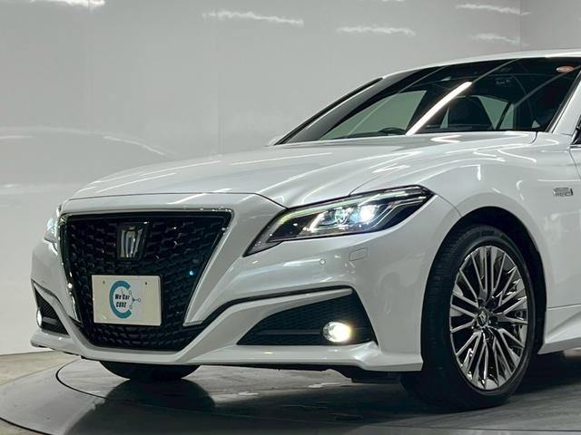クラウンハイブリッド Ｇ－エグゼクティブ　禁煙車／ブラックレザーシート（ヒーター付）／サンルーフ／純正ナビ／フルセグＴＶ／ＵＳＢ接続可／全方位カメラ／前後ドラレコ／デジタルインナーミラー／ステアヒーター／ＥＴＣ／クルコン／純正１８アルミ（19枚目）